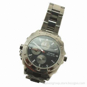 Hidden Camera Watch with 1,280 x 960 Pixels Resolution